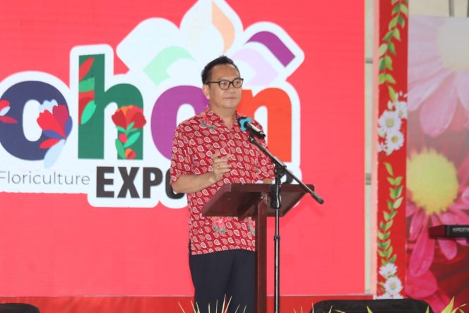 
 Walikota Caroll Senduk Buka Tomohon Tourism, Trade, Investment & Floriculture Expo 2023