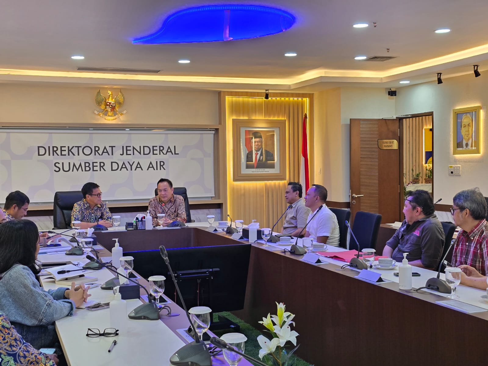 Kunjungi Kemen PUPR, Walikota Caroll Sodorkan 7 Proposal Pro Rakyat